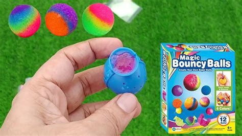 Magic bouncy balls